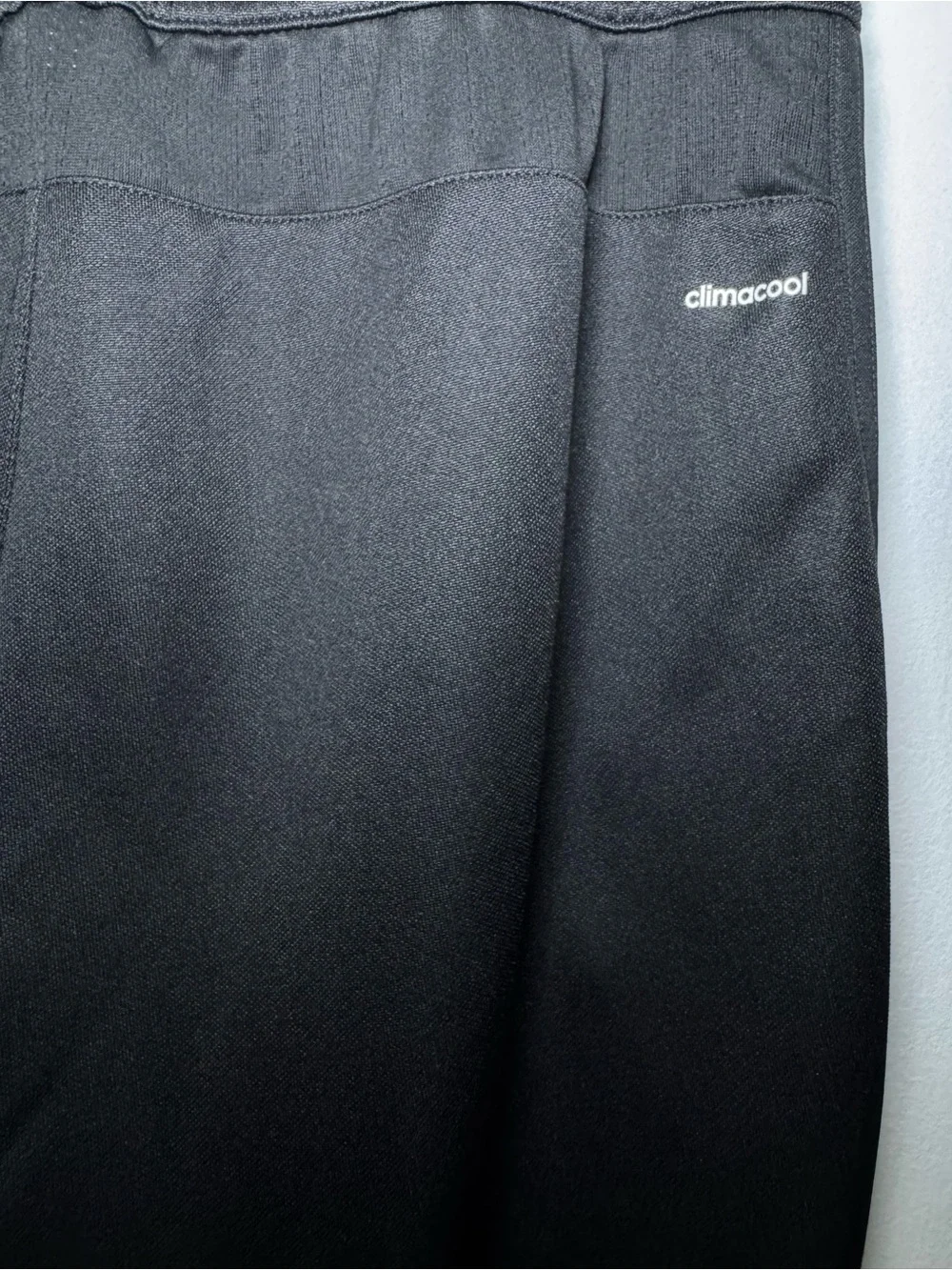 Adidas Mens Climacool Soccer Training Track Pants Size Medium Black Ankle Zip